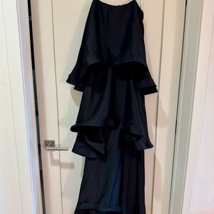 Elliatt Black Tilly Tiered Dress